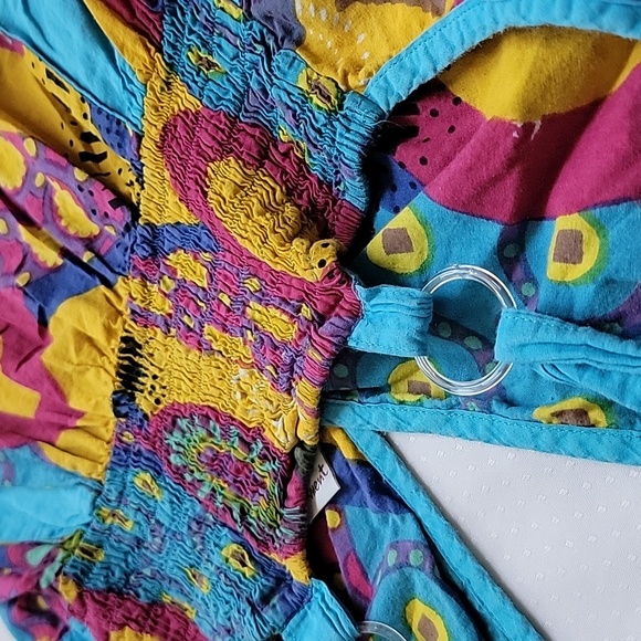 Aller Simplement Pattern Dress 100% Cotton - Picture 9 of 12